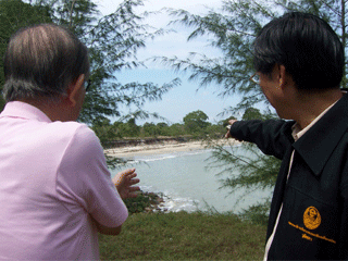 กมธ.ทรัพย์ฯลงพื้นที่ตรวจปัญหากัดเซาะ