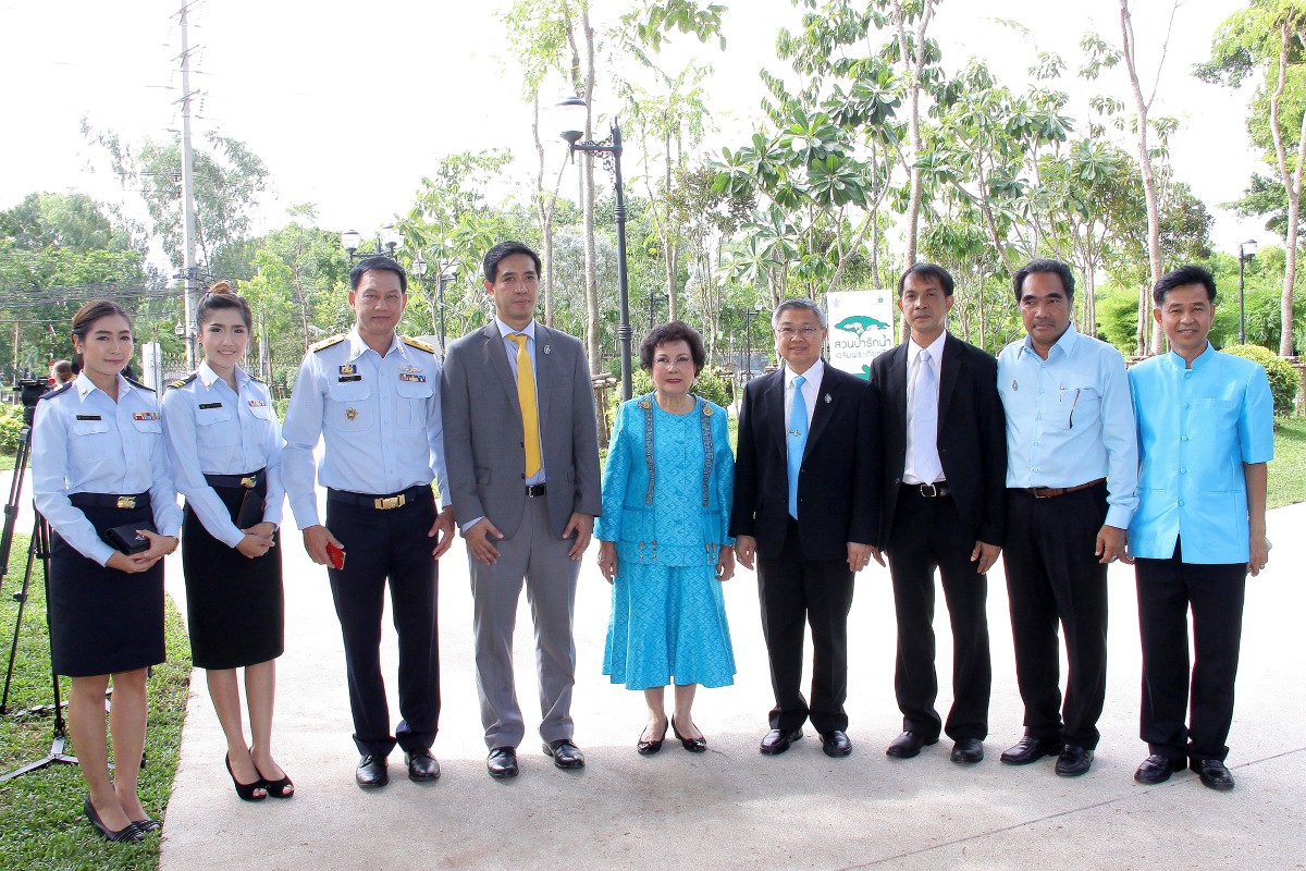 ทช.ร่วมงานพิธีมอบ "สวนป่ารักน้ำ" เฉลิมพระเกียรติพระบาทสมเด็จพระเจ้าอยู่หัว