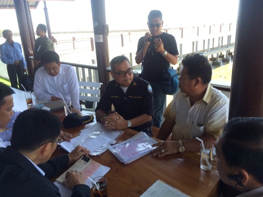 ทช.ลงพื้นที่ตรวจสอบการบุกรุกพื้นที่ป่าชายเลน