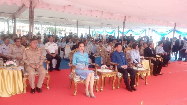 รมว.ทส.เป็นประธานรับมอบเรือและปล่อยเรือ ทช. 804 ลงน้ำ