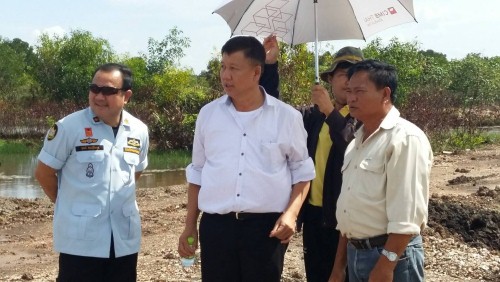 รองฯ ศักดิ์ดา ลงพื้นที่ติดตามความคืบหน้าสถานที่จัดงานปลูกป่า