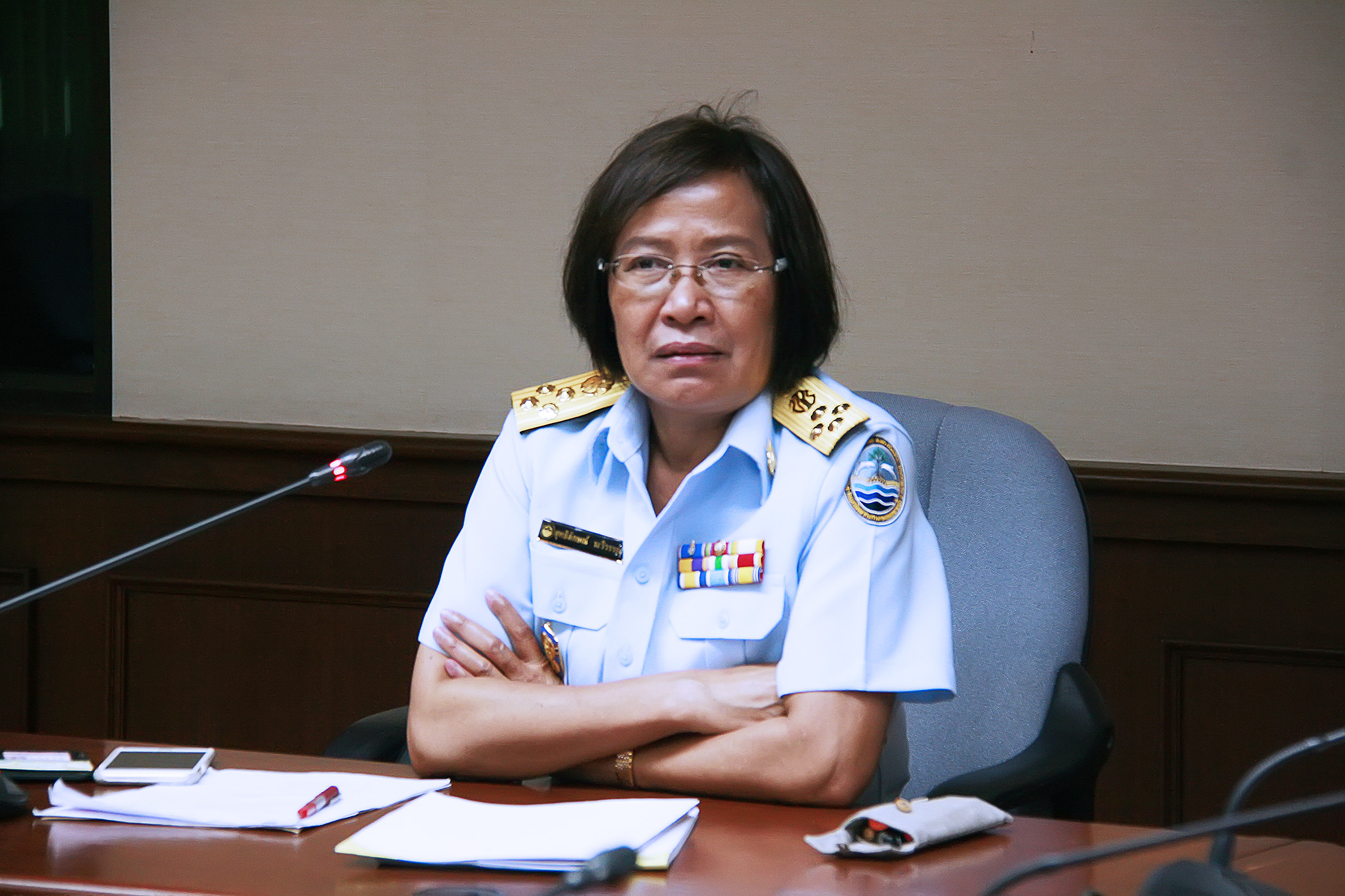 ทช.ประชุมข้อสั่งการนายกรัฐมนตรี เรื่อง สถานการณ์การกัดเซาะชายฝั่งทะเล