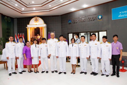 อทช.นำคณะผู้บริหารกรมทะเลร่วมลงนามถวายพระพรสมเด็จพระเทพรัตนราชสุดาฯ