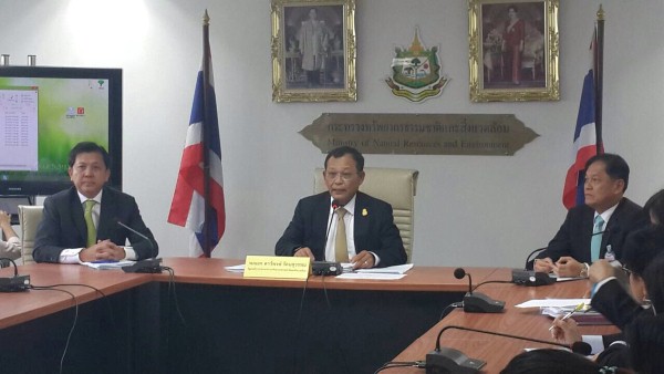ทช.ร่วมแถลงผลภัยแล้งและการบุกรุกพื้นที่ปลูกยางพารา