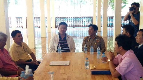 รองฯ ศักดิ์ดา ลงพื้นที่ติดตามตรวจสอบข้อเท็จจริงสร้างเขื่อนป้องกันกัดเซาะ