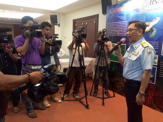 ทช.นำคณะสื่อมวลชนสัญจรสำรวจวาฬบรูด้าเป็นสัตว์สงวน