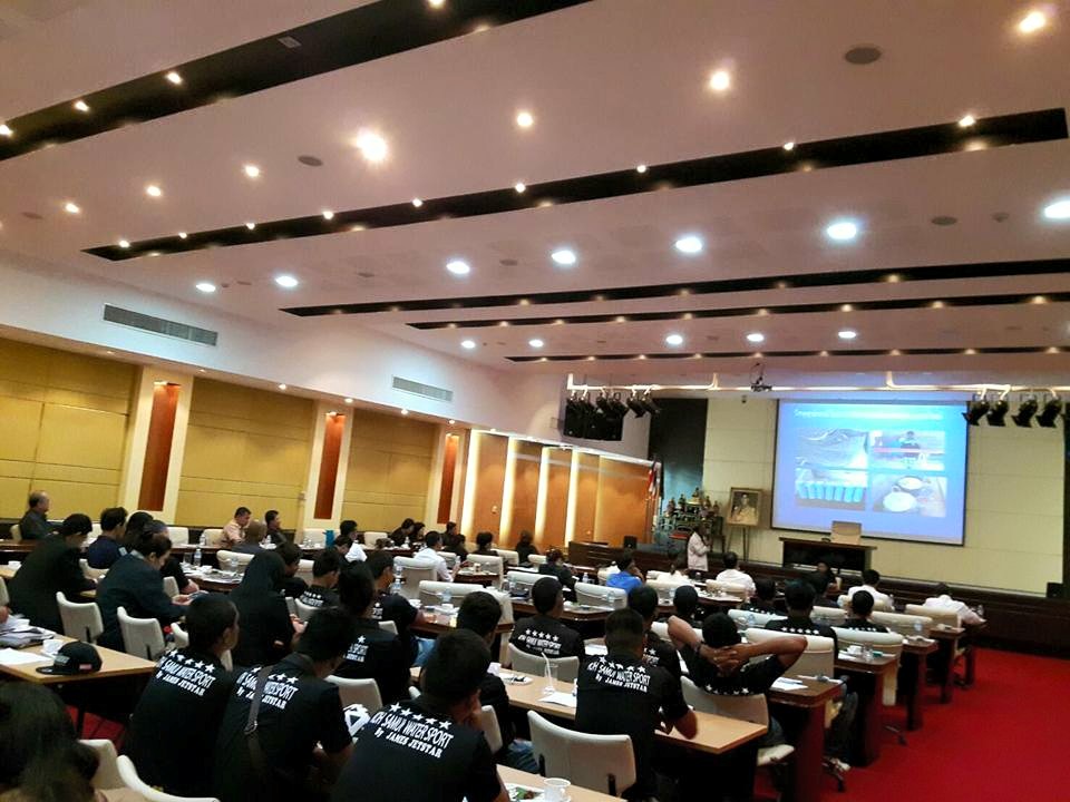 ศูนย์วิจัยฯ ชุมพร หารือการติดตั้งตาข่ายป้องกันแมงกะพรุนพื้นที่เกาะสมุย