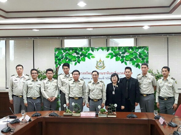 ทช.ร่วมงานแถลงข่าวการจัดงานวันต้นไม้ของชาติ ประจำปี 2560