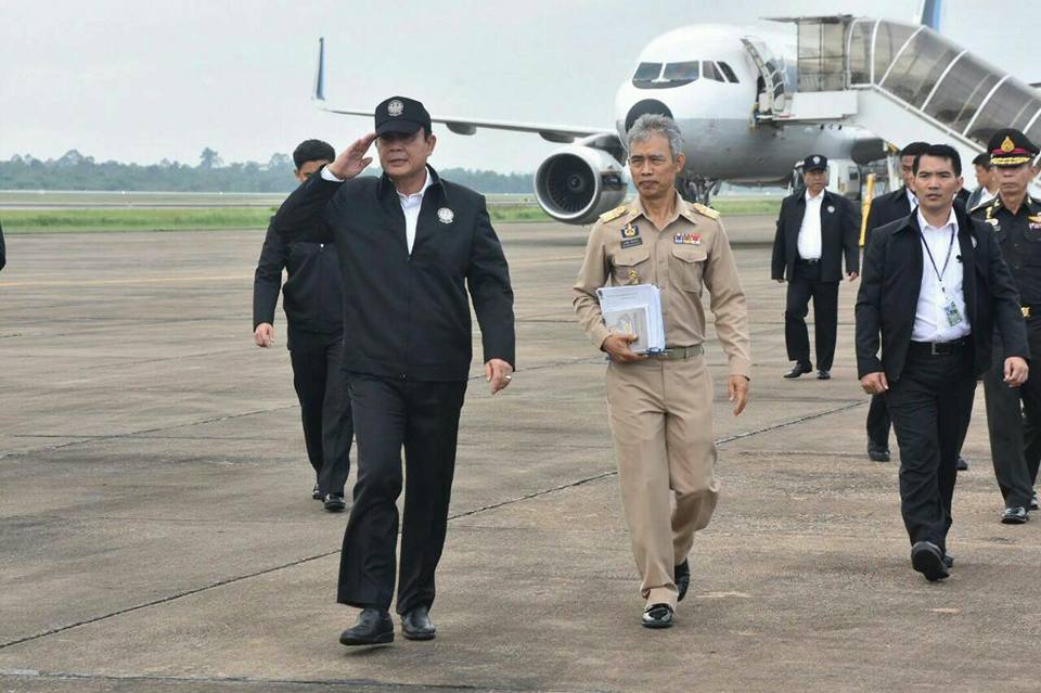 นายกรัฐมนตรีลงพื้นที่ตรวจราชการจังหวัดสุราษฎร์ธานี