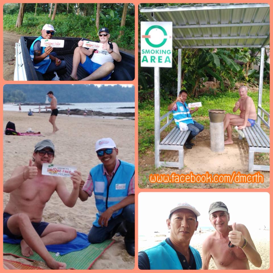 ต้อนรับนักท่องเที่ยว ด้วยหาดเขาหลักที่สะอาดใสไร้ควันบุหรี่