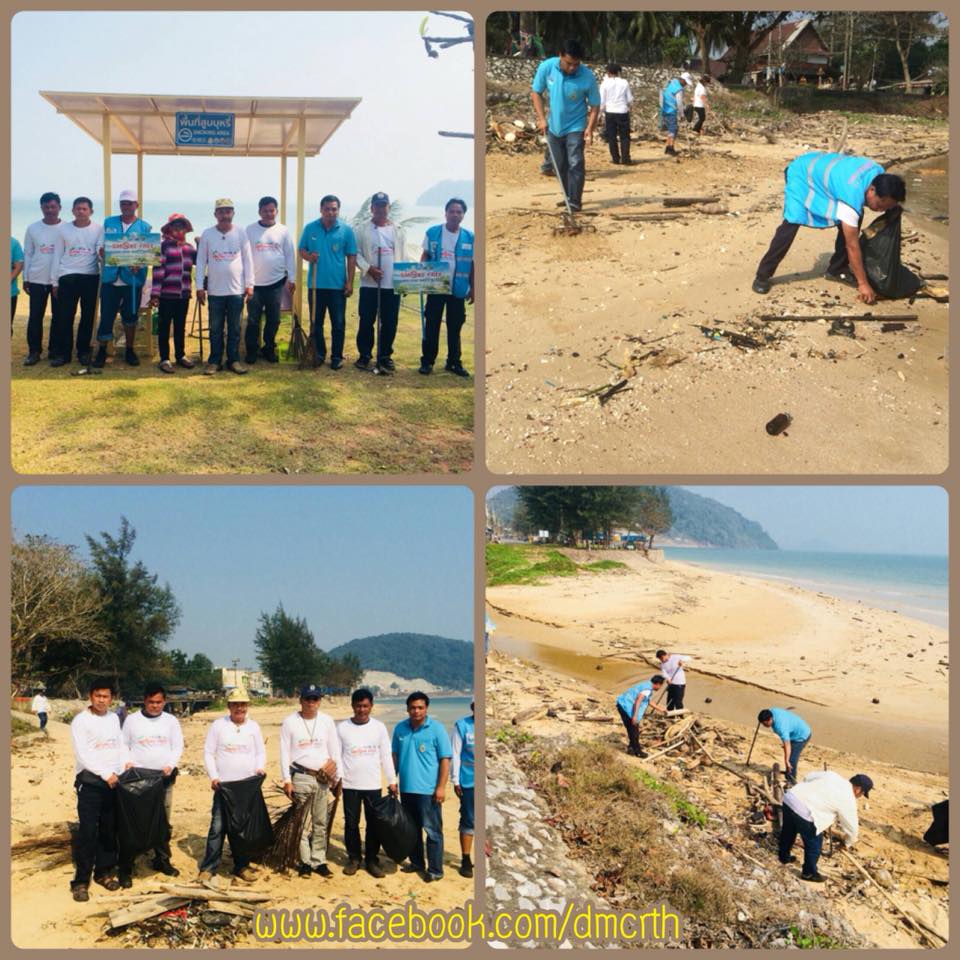 ว่างๆ พาเพื่อนมาช่วยกันเก็บขยะชายหาดได้ทุกหาด