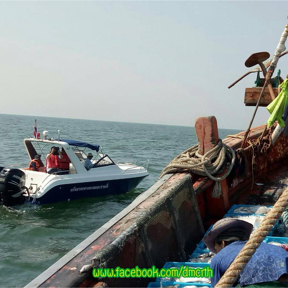 ตรวจเรือประมงปากน้ำ แปดริ้ว ชลบุรี ไร้ปัญหา IUU