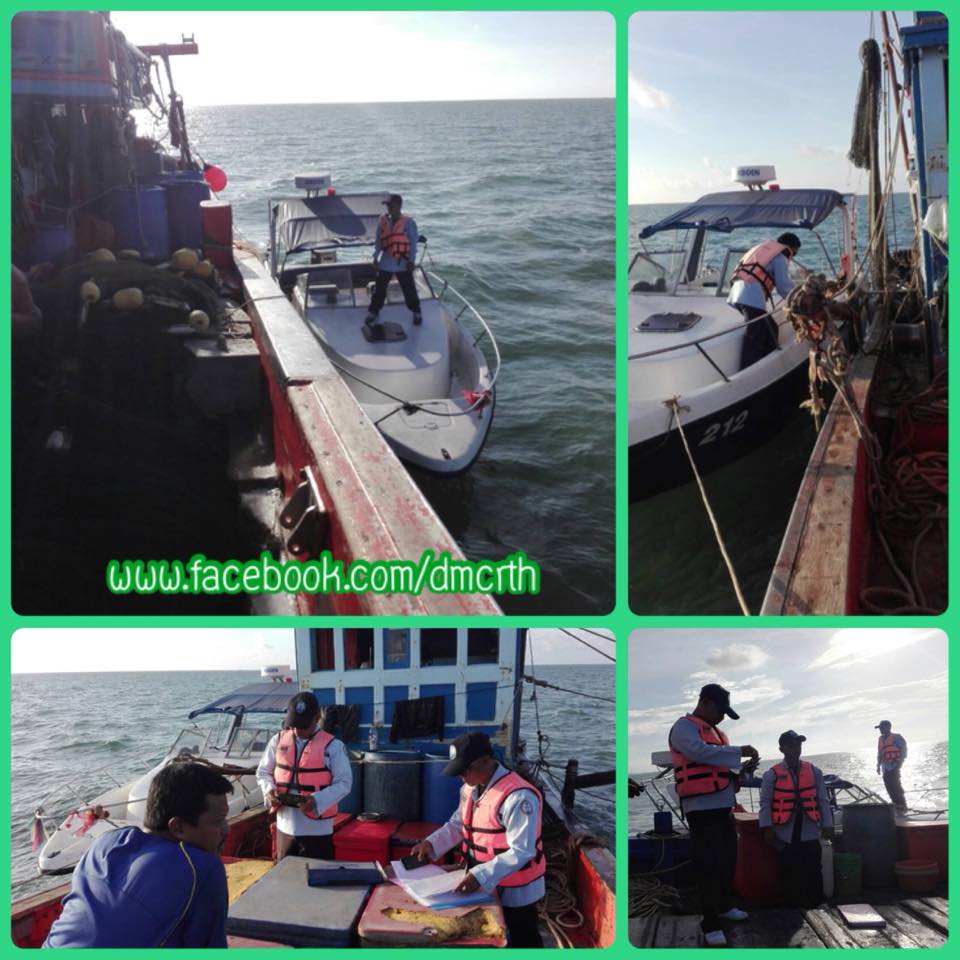 ตรวจเรือประมงปัตตานี ไม่พบผิดกฎหมาย IUU