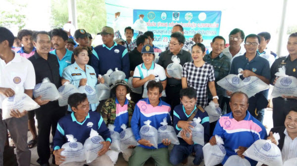 ปล่อยพันธุ์หอยหวานเพิ่มความหลากหลายระบบนิเวศทางทะเล