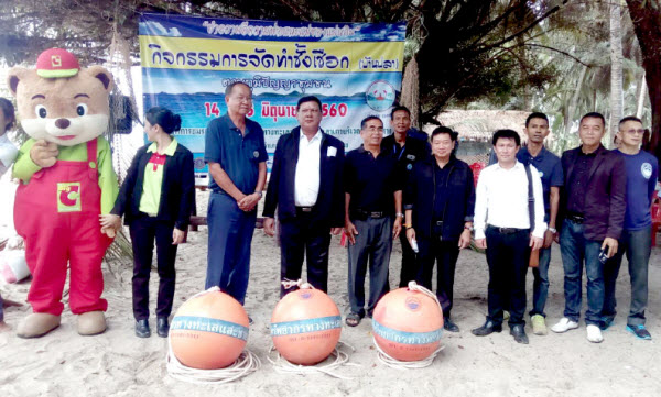  สบทช.5 ทำซั้งเชือกสร้างบ้านปลา วางทุ่นอนุรักษ์แนวปะการัง