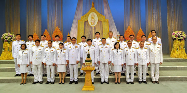 รมว.ทส.นำคณะผู้บริหารในสังกัดบันทึกเทปถวายพระพร รัชกาลที่ 10