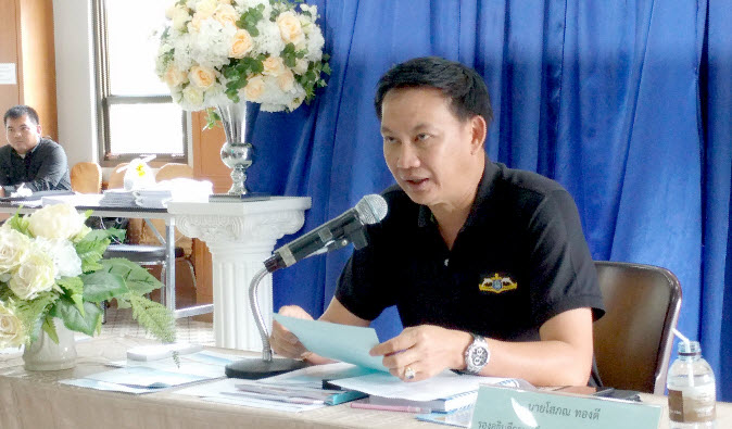 รองฯ โสภณ ติดตามการดำเนินงานและจัดทำแผนปฏิบัติงานของหน่วยงาน