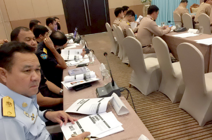 ทช.ร่วมประชุมปฏิบัติการ ศรชล.เขต 1