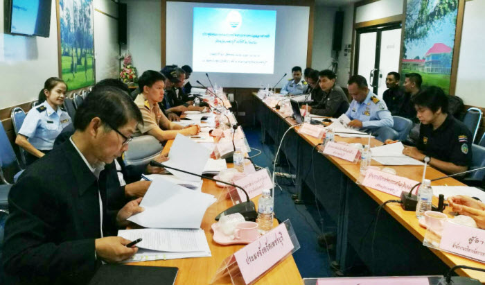 ประชุมคณะกรรมการทางทะเลและชายฝั่งจังหวัดเพชรบุรี ครั้งที่ 2