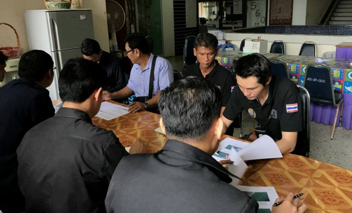 ประชุมคณะทำงานจัดระเบียบชายหาด ชายหาดชะอำ