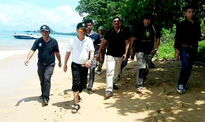 ทช.ลงพื้นที่บูรณาการร่วมกันสำรวจแก้ไขปัญหากัดเซาะชายฝั่ง