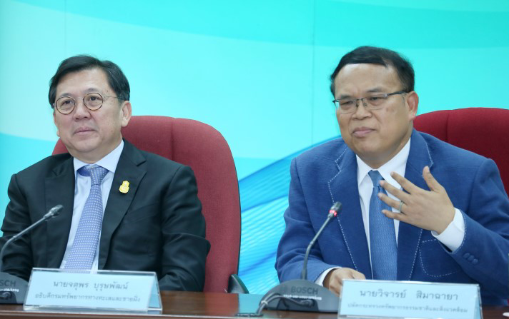 ทช.แถลงข่าวการจัดประชุมระดับอาเซียน เรื่อง การลดปริมาณขยะทะเลในกลุ่มประเทศอาเซียน 