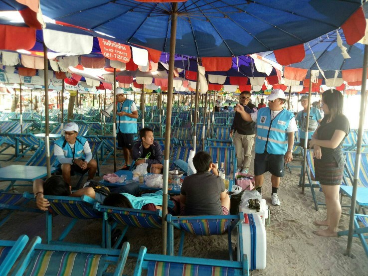 หน่วยงาน ทช. ลงพื้นที่ณรงค์ ชายหาดปลอดบุหรี่