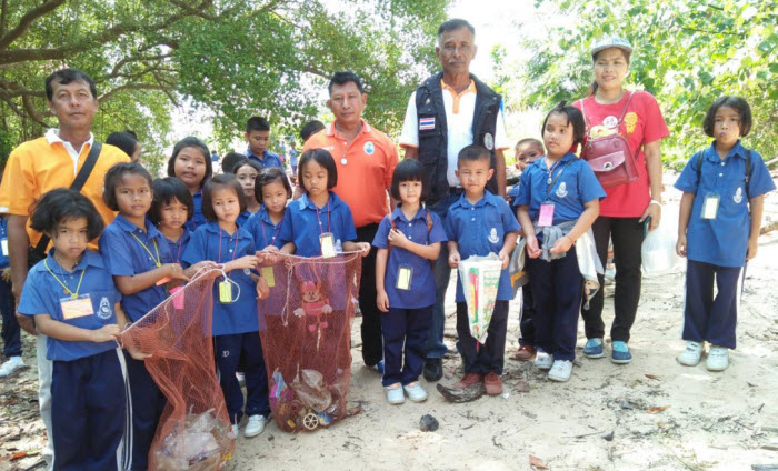 สบทช.5 ให้ความรู้กับคณะครูนักเรียนเกี่ยวกับระบบนิเวศป่าชายเลน