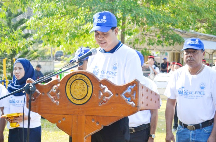 สบทช.7 จัดกิจกรรมรณรงค์ประชาสัมพันธ์โครงการชายหาดปลอดบุหรี่ หาดวาสุกรี
