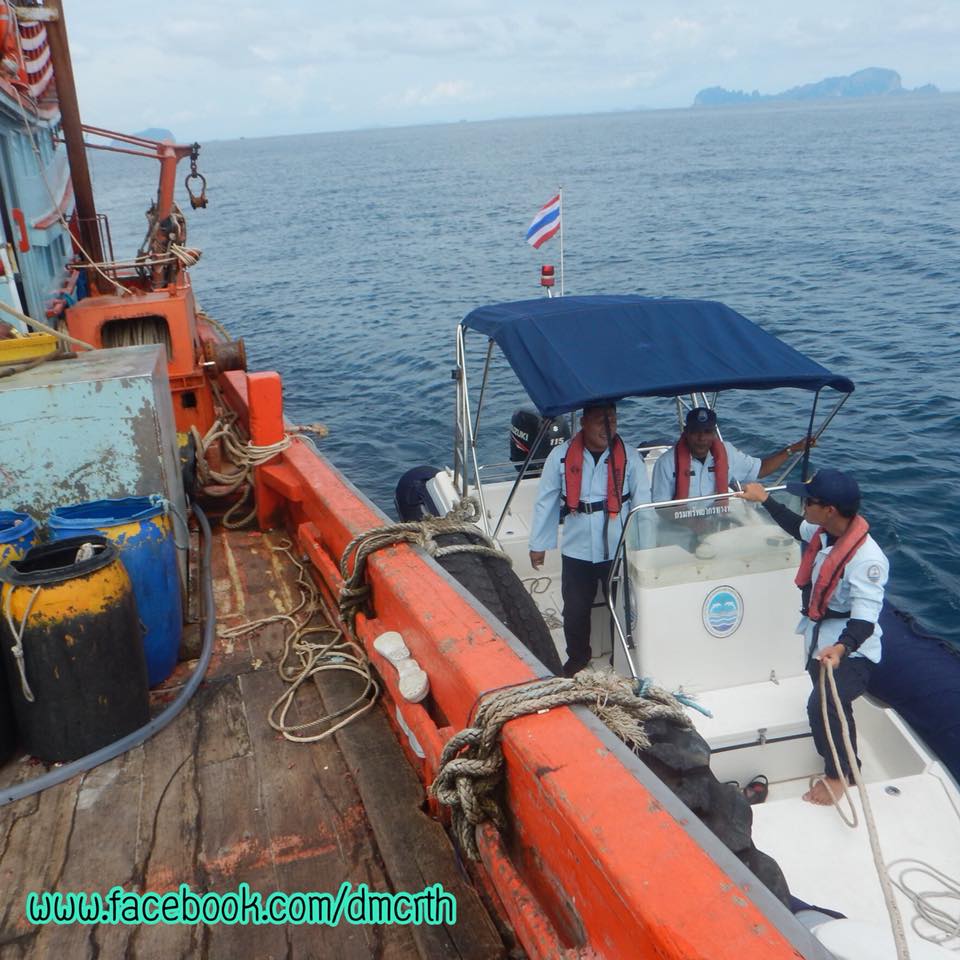 ตรวจเรือประมงตรังและสตูล ไม่พบผิดกฎหมาย