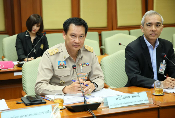 ทช.ร่วมถกแก้ปัญหาการคมนาคมทางน้ำและการพาณิชยนาวีไทยสู่ศูนย์กลางมารีน่าอาเซียน