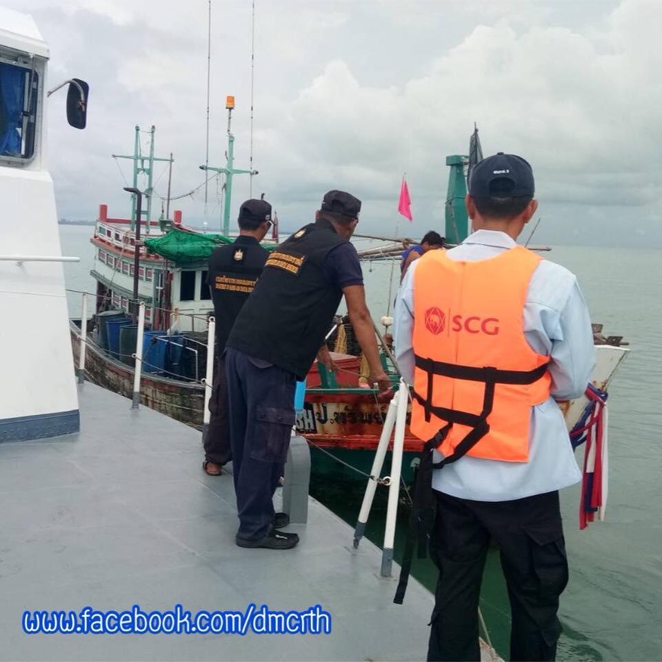 ตรวจเรือประมงสงขลา ไม่พบผิดกฎหมาย