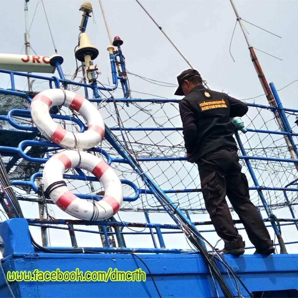 ตรวจเรือประมงสงขลา ไม่พบผิดกฎหมาย