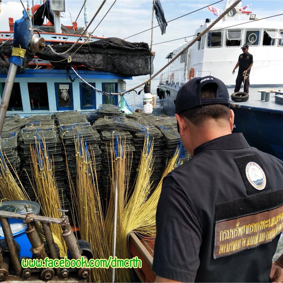 ตรวจเรือประมงสงขลา ไม่พบผิดกฎหมาย