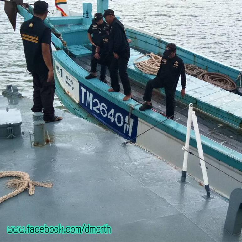 ตรวจเรือประมงสงขลา ไม่พบผิดกฎหมาย