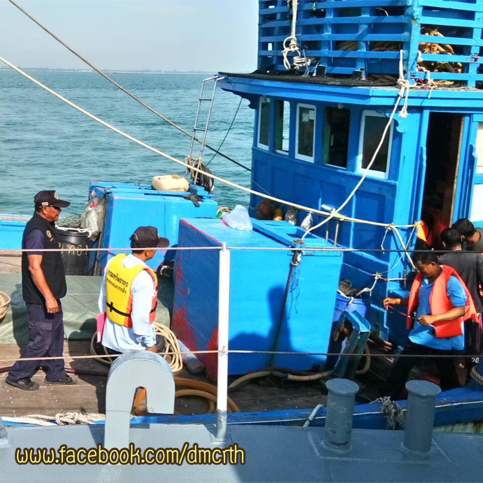 ตรวจเรือประมงสงขลา ไม่พบผิดกฎหมาย