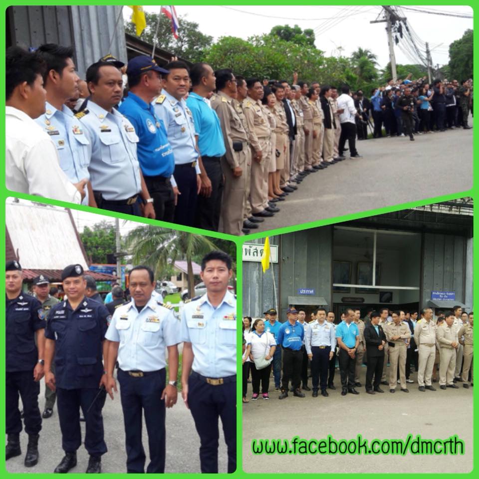 ต้อนรับ นายกฯ ตรวจเยี่ยมการจัดการน้ำ เพชรบุรี