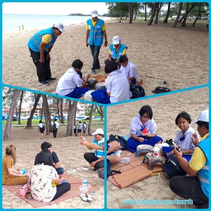 ลงพื้นที่ ขับเคลื่อนหาดชลาทัศน์ปลอดขยะทะเล