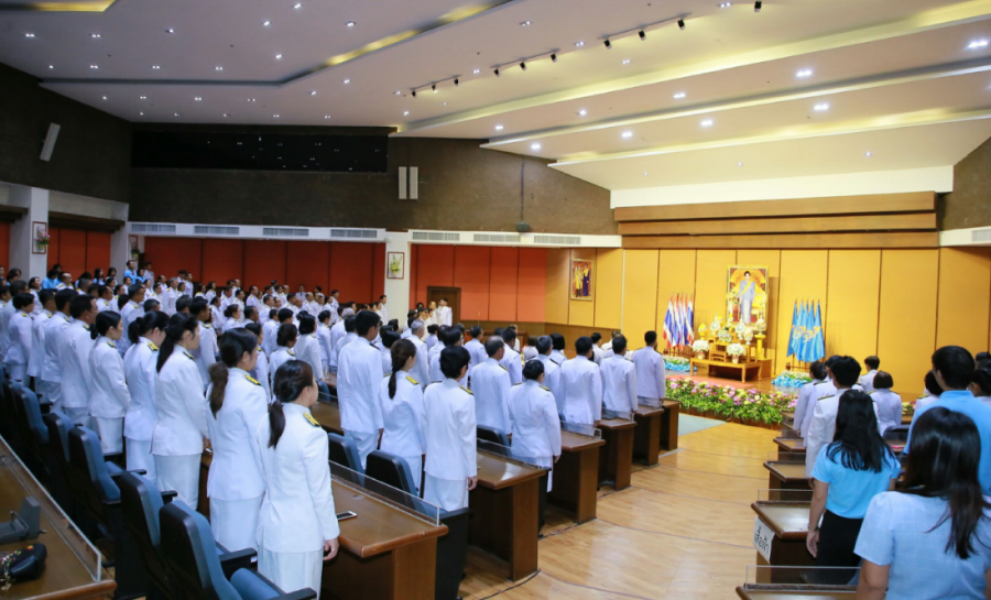 ทช.ร่วมพิธีถวายพระพรชัยมงคลสมเด็จพระนางเจ้าสิริกิติ์ฯ ในรัชกาลที่ 9