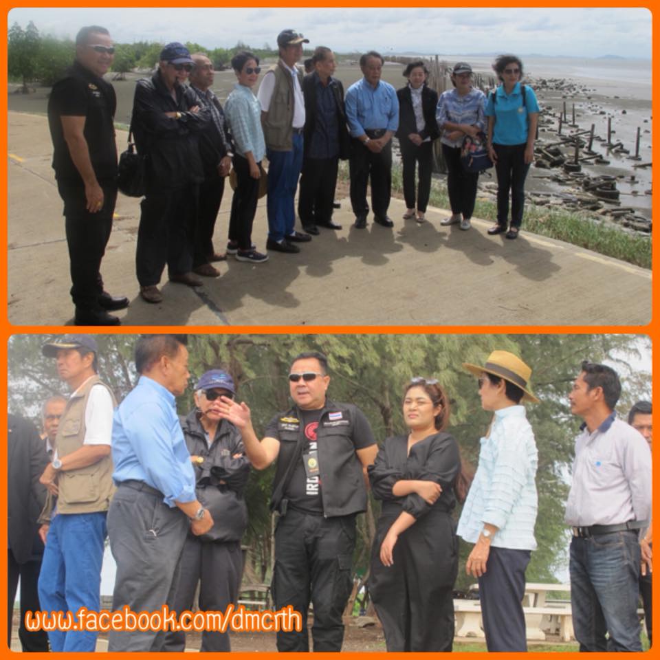 ลงพื้นที่ ติดตามการแก้ไขปัญหาการกัดเซาะเมืองระยอง