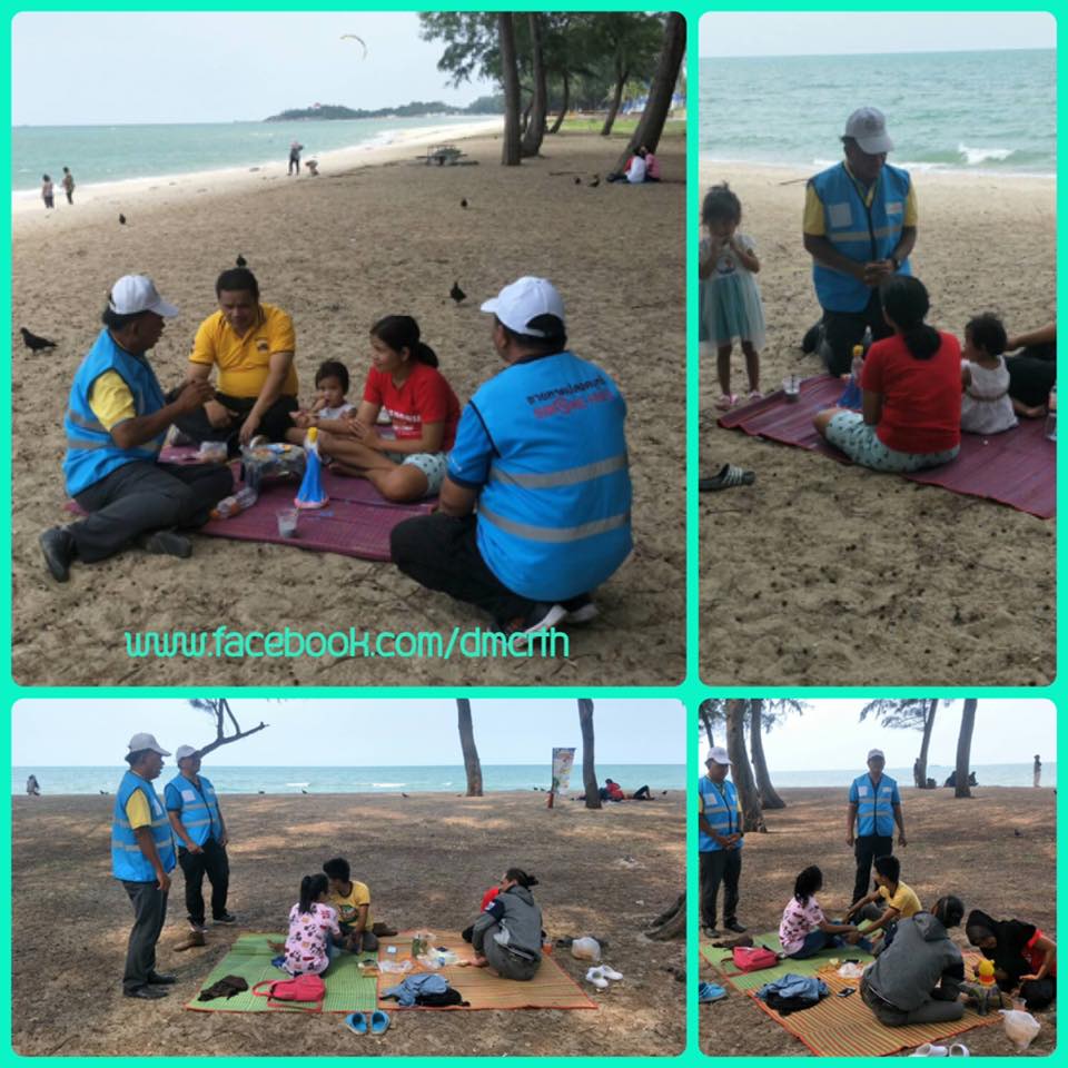 รณรงค์ต่อเนื่อง หาดชลาทัศน์ปลอดขยะและบุหรี