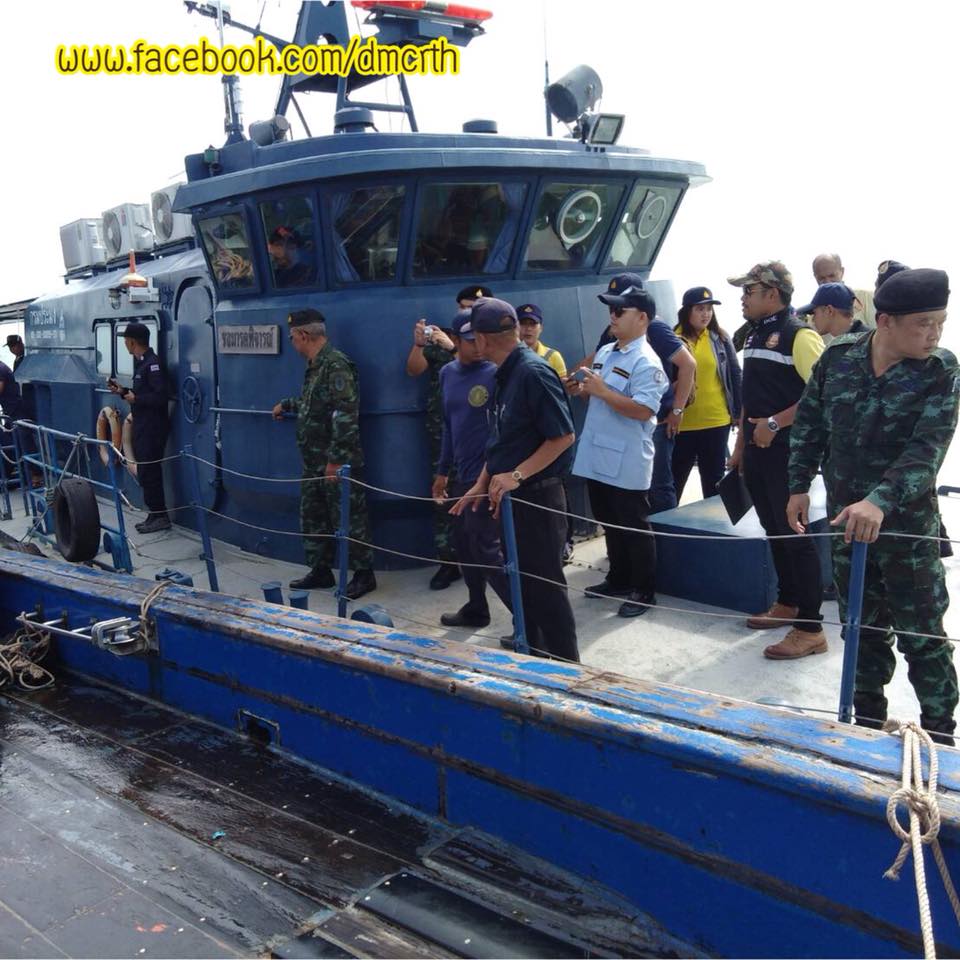 ตรวจเรือประมงปัตตานี ไม่พบผิดกฎหมาย