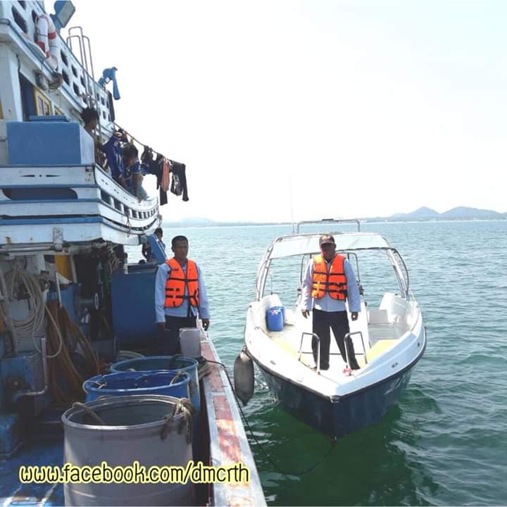ตรวจเรือประมงชุมพร ไม่พบผิดกฎหมาย