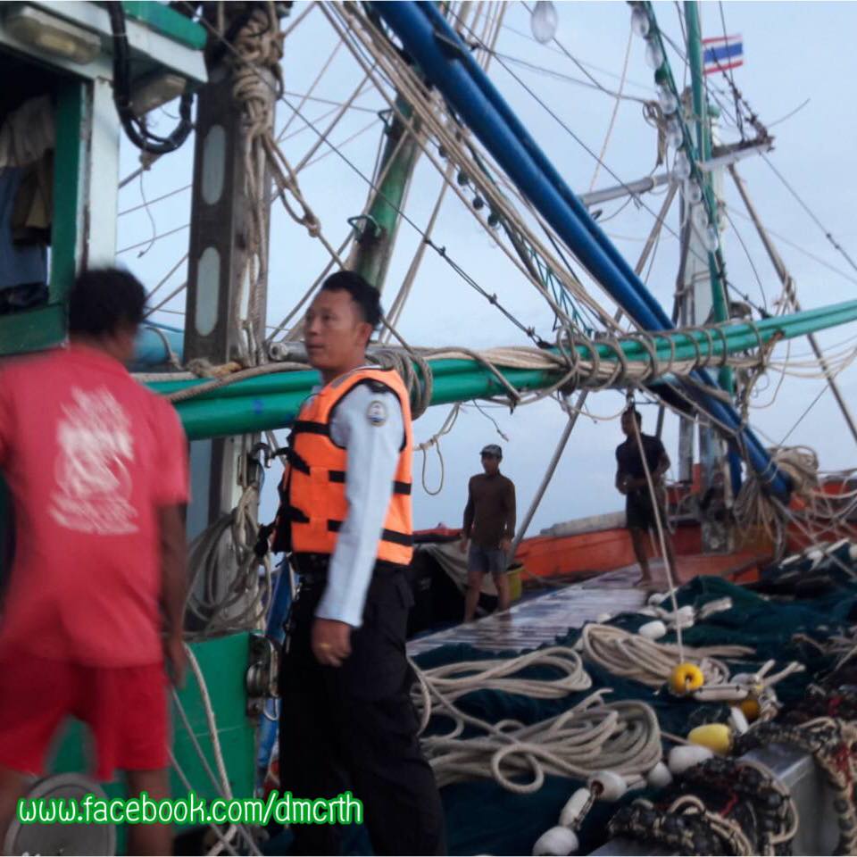 ตรวจเรือประมงพังงา ไม่พบผิดกฎหมาย