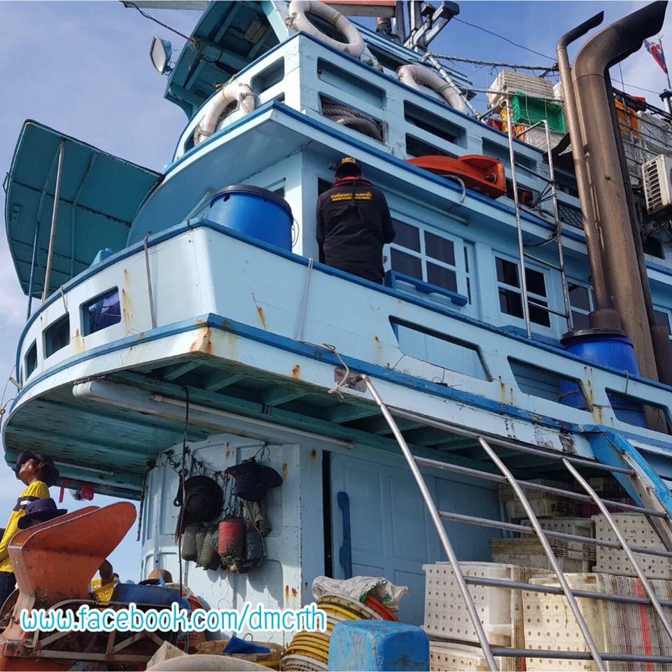 ตรวจเรือประมงประจวบคีรีขันธ์ ไม่พบผิดกฎหมาย