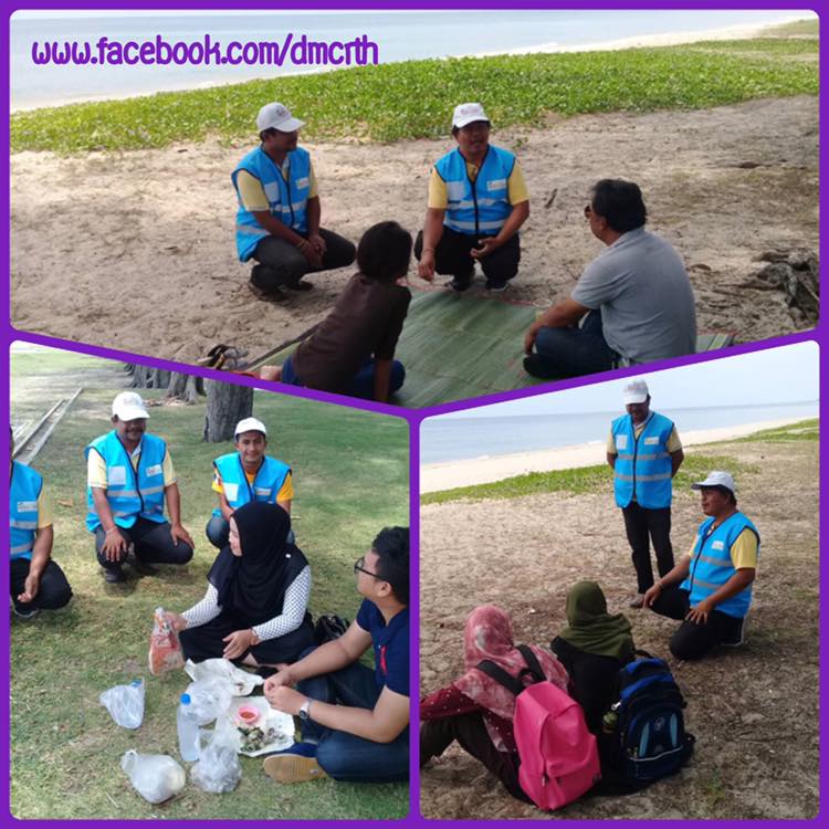 ชายหาดสะอาด ปลอดบุหรี่ ที่หาดชลาทัศน์