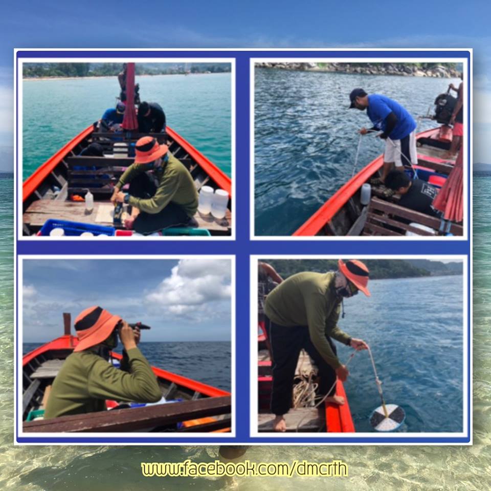 ตรวจน้ำทะเลภูเก็ต คุณภาพอยู่ในเกณฑ์ปกติ