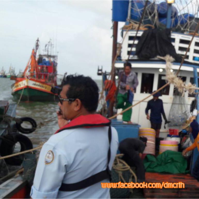 ตรวจเรือประมงปัตตานี ไม่พบผิดกฎหมาย