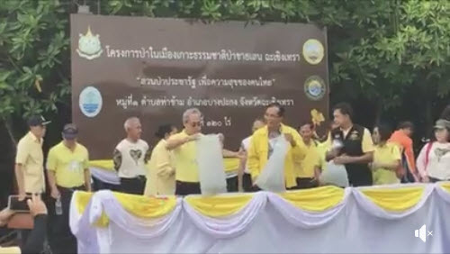Live บรรยากาศ เปิดป่าในเมืองเกาะธรรมชาติท่าข้าม (เกาะนก) ตอนที่ 1