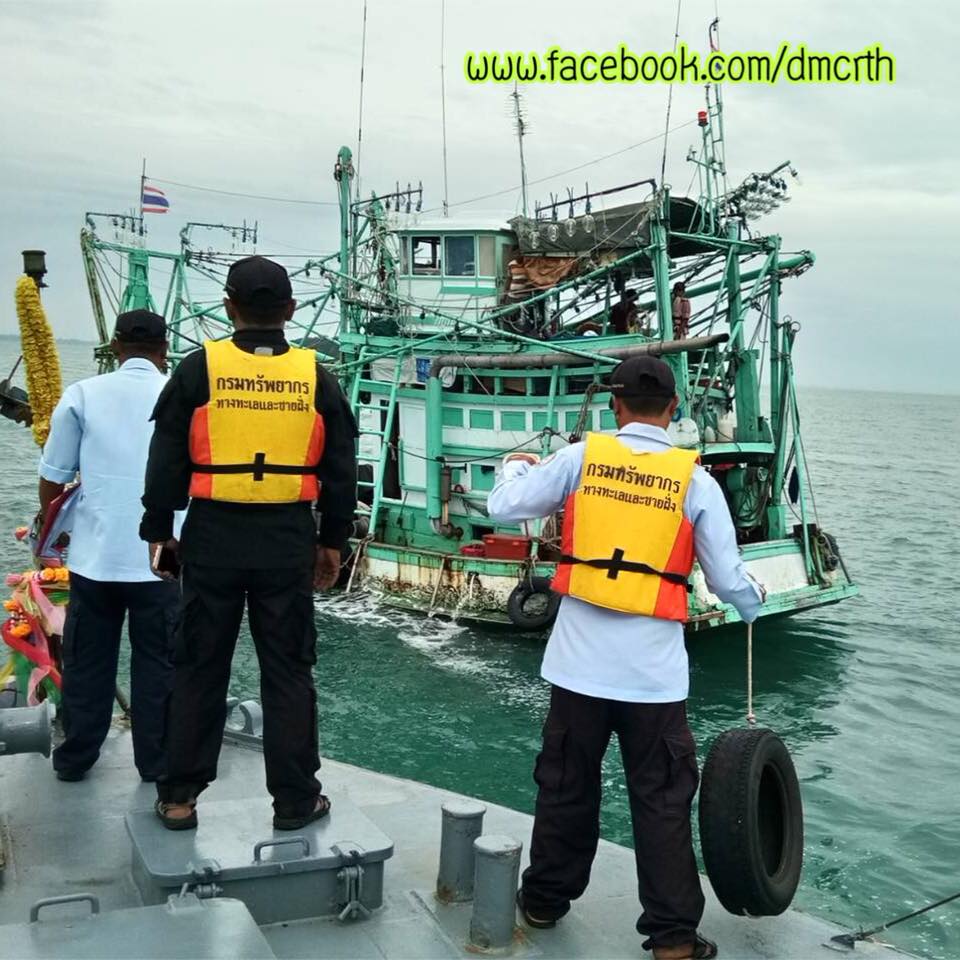 ตรวจเรือประมงสงขลา ไม่พบผิดกฎหมาย